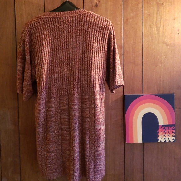 Square neck plus size sweater - Picture 2 of 3